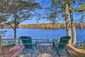 Vibrant Milford Home with Boat Dock and Patio!